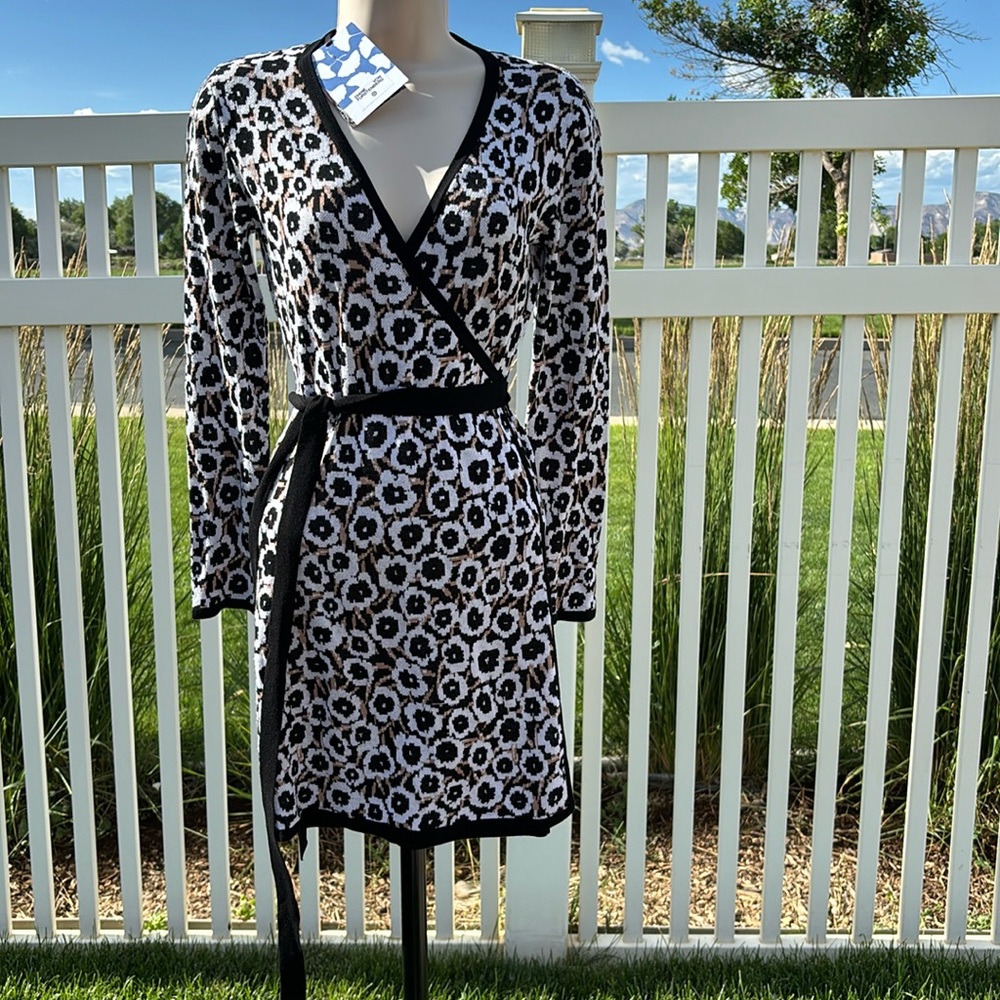 NWT Diane Von Furstenberg For Target Wrap Knit Dress XXS